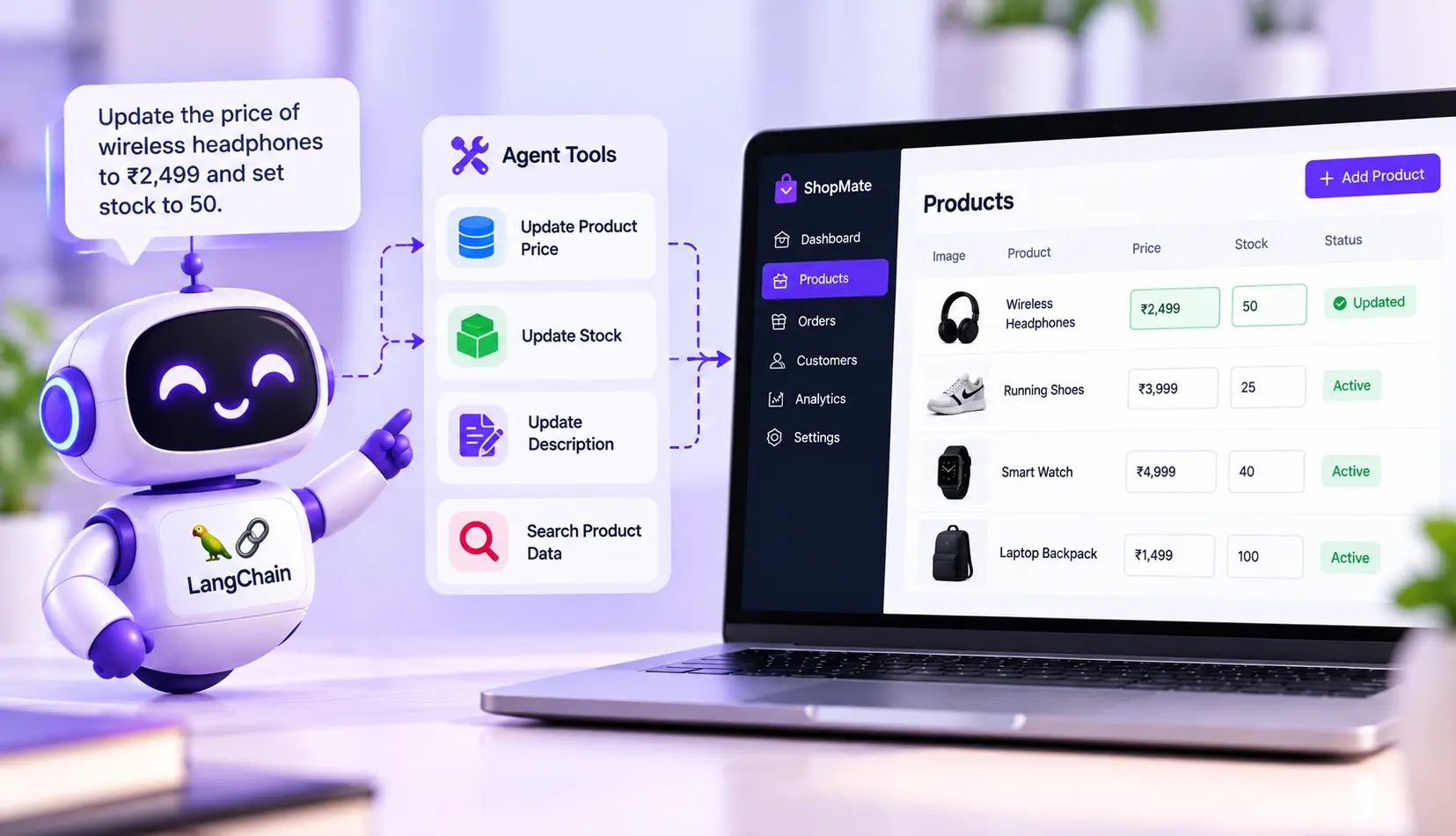 AI Agents with Tool Calling and LangChain
